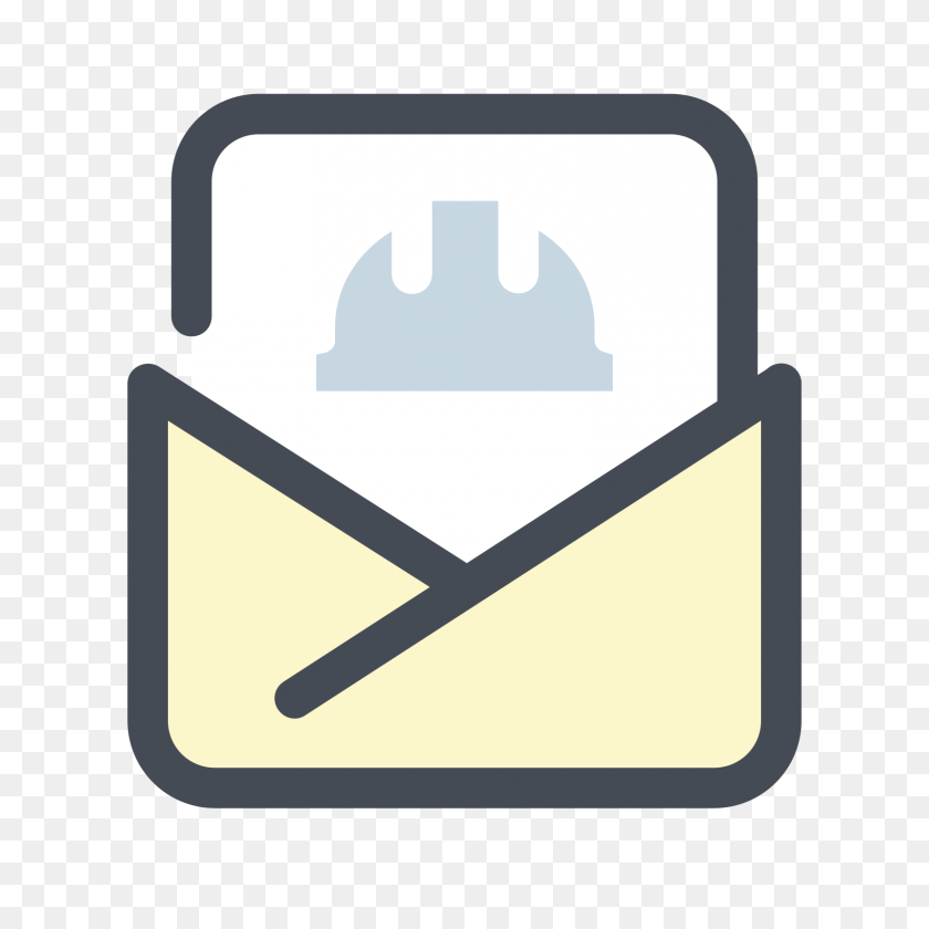 1600x1600 Construction Mail Open Icon - Mail Logo PNG