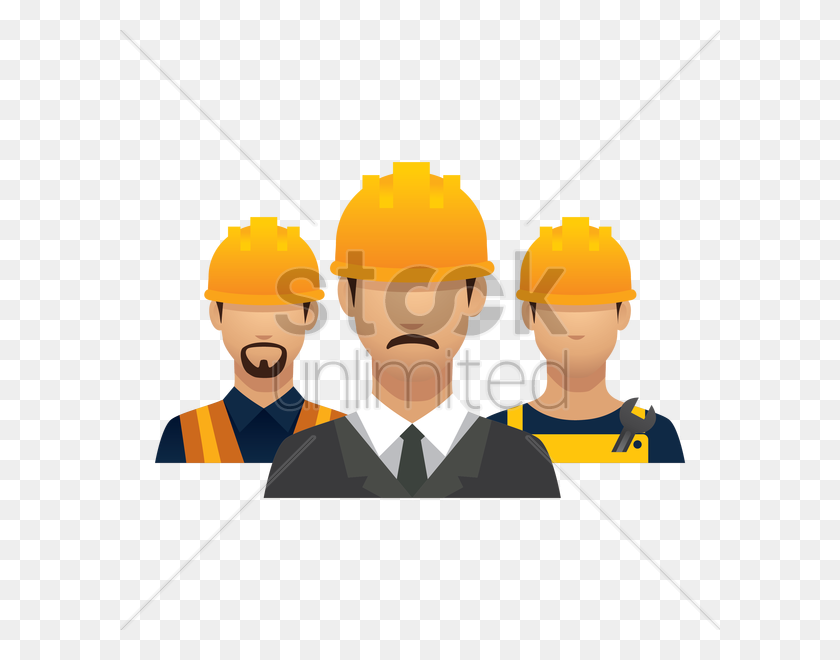 600x600 Construction People Vector Image - People Vector PNG