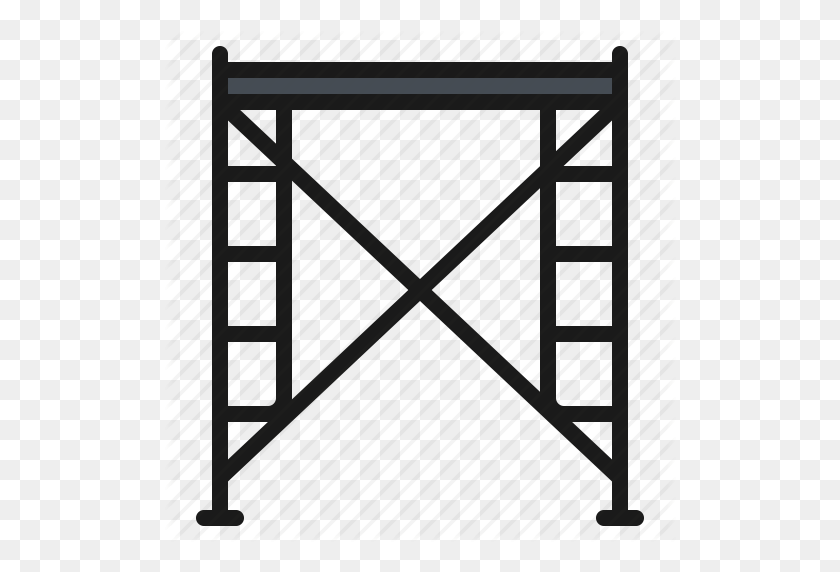 512x512 Construction, Scaffolding, Site, Structure, Work Icon - Scaffolding Clipart