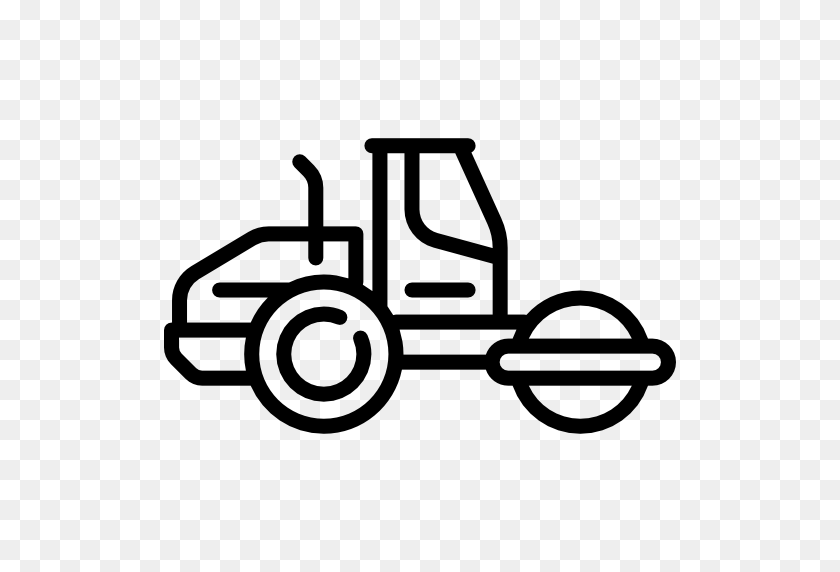 512x512 Construction, Trucks, Transport, Trucking, Cargo Icon - Construction Equipment Clipart Black And White