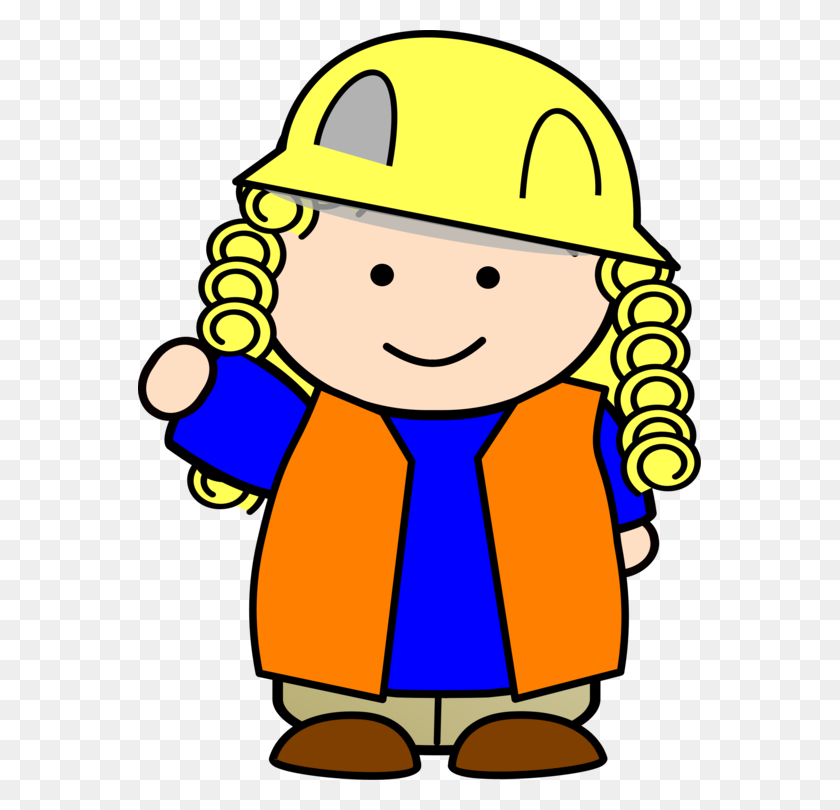 563x750 Construction Worker Heavy Machinery Child Bulldozer Free - Construction Worker Clipart