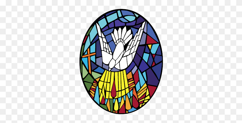 292x369 Contact Church Of The Holy Spirit - Stained Glass PNG