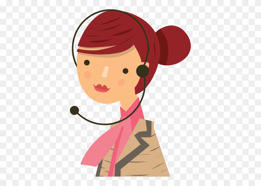 389x540 Contact Ruby Receptionists Your Virtual Receptionist Service - Receptionist PNG
