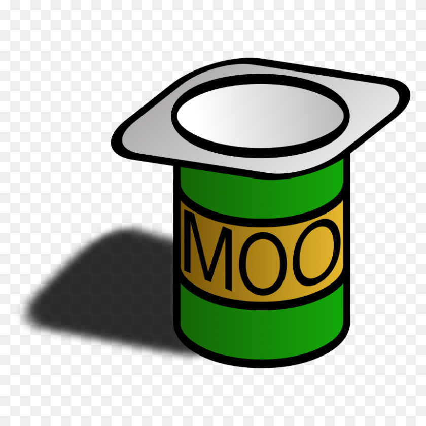800x800 Container Clipart Yogurt Cup - Container Clipart