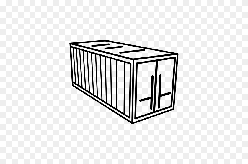 512x497 Container Rough, Container, Eco Icon With Png And Vector Format - Rough Clipart