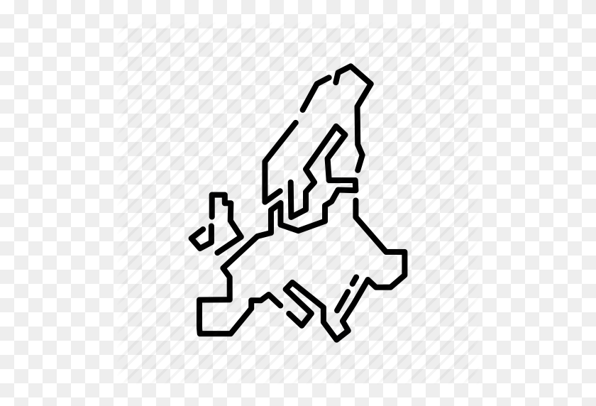 512x512 Continent, Continents, Eu, Euro, Europe, Geography, Maps Icon - Continents PNG