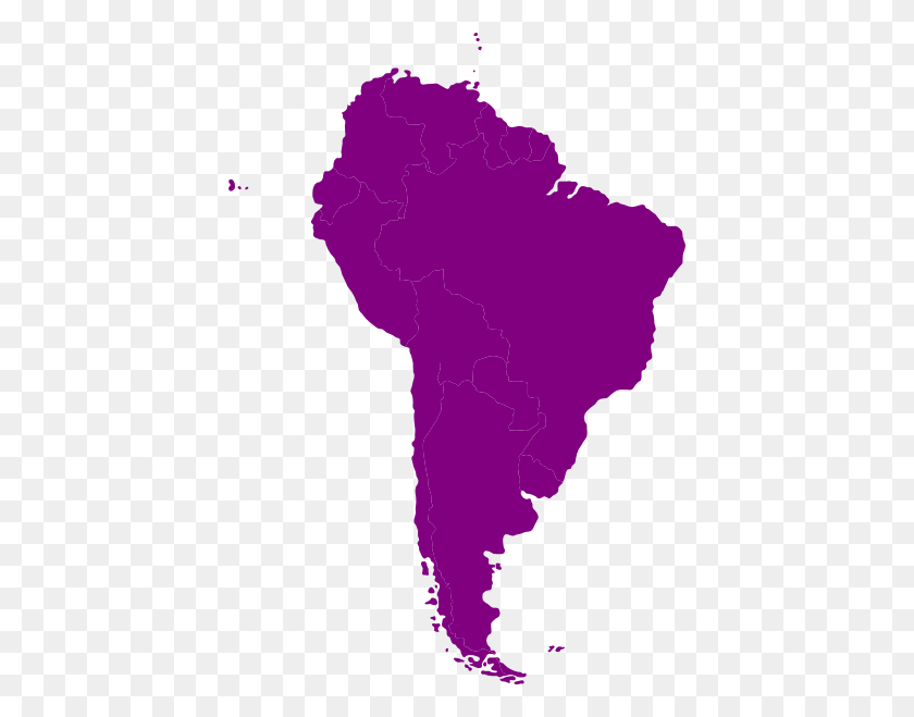 420x599 Continent Of South America Clip Art - Latin America Clipart