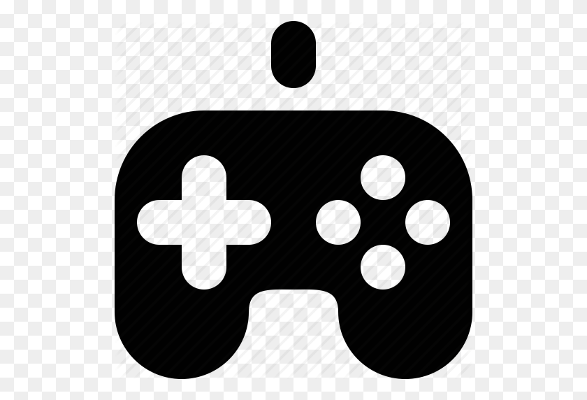 512x512 Controller, Game, Gamer, Games, Gaming, Joystick, Pad, Video Icon - Clipart Video Game Controller