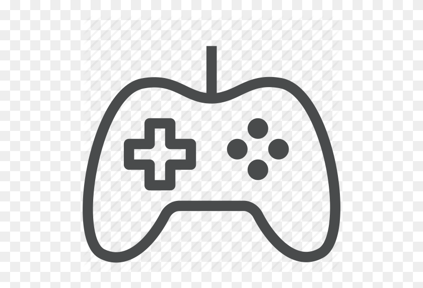 512x512 Controlador, Juego, Videojuegos, Videojuegos, Icono De Xbox - Controlador De Juegos Png