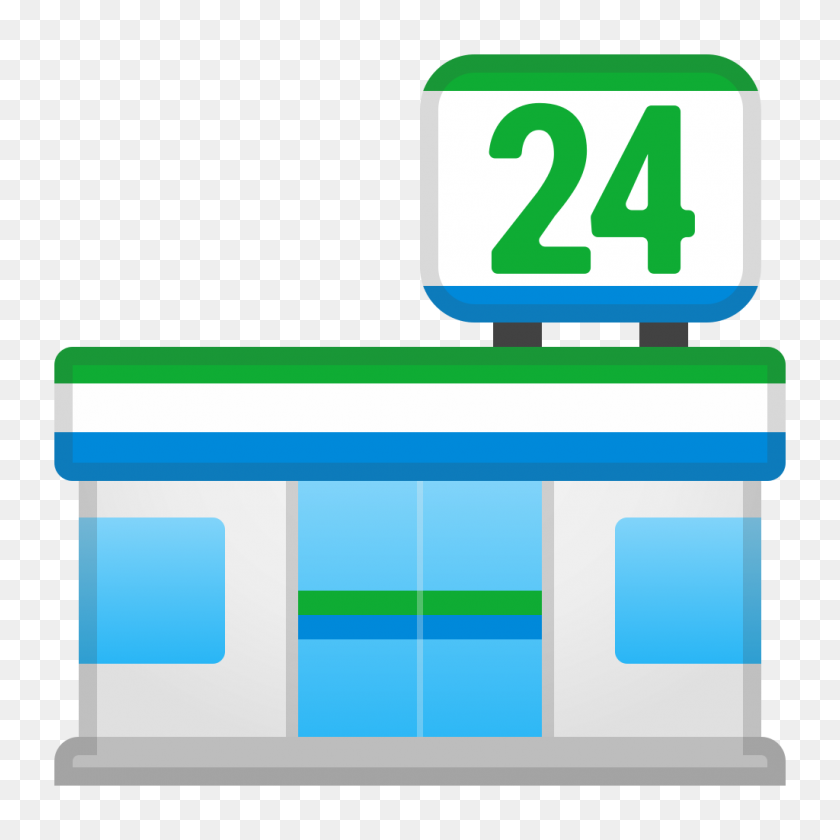 1024x1024 Convenience Store Icon Noto Emoji Travel Places Iconset Google - Store Icon PNG