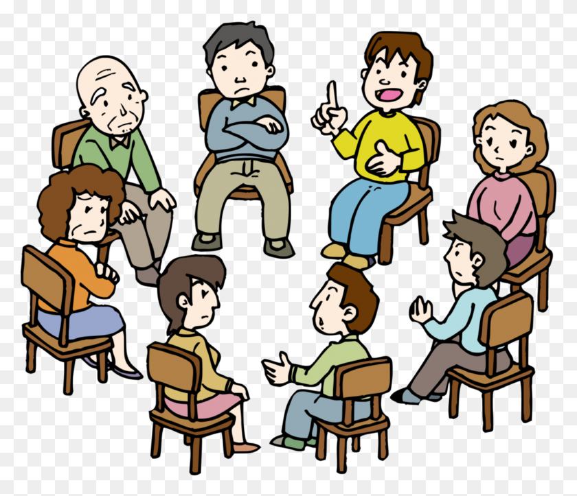 1024x871 Conversation Clipart Group Therapy Clip Art - Conversation Clipart Black And White