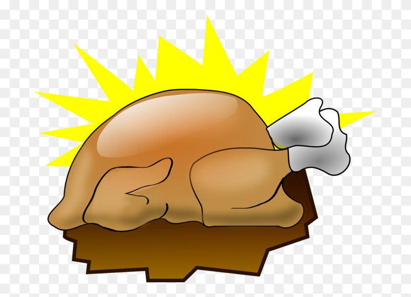 700x547 Pavo Cocido Clipart Bclipart Png - Pollo Cocido Clipart