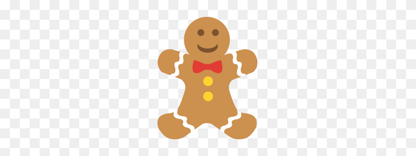 256x256 Cookie Clipart Person - Gingerbread Cookie Clipart