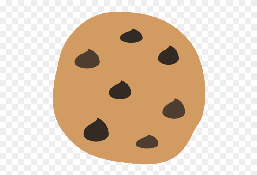 512x512 Cookie Emoji - Cookie Emoji PNG