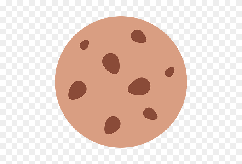 512x512 Cookie Emoji Для Facebook, Идентификатор Электронной Почты Sms - Cookie Emoji Png