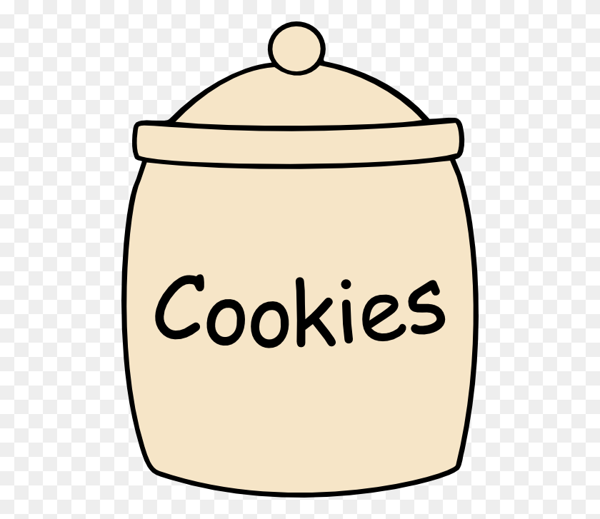 500x667 Cookie Jar Clipart - Pecan Pie Clipart