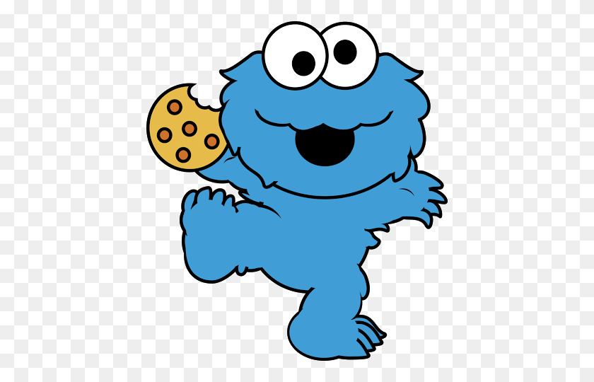 426x480 Cookie Monster Картинки - Майк Вазовски Клипарт