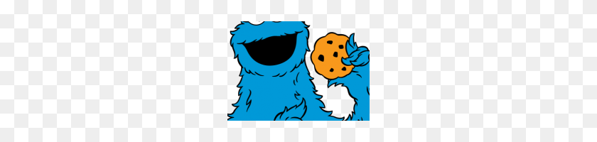 200x140 Клипарт Cookie Monster Ба Cookie Monster Клипарт - Улица Сезам Картинки Бесплатно
