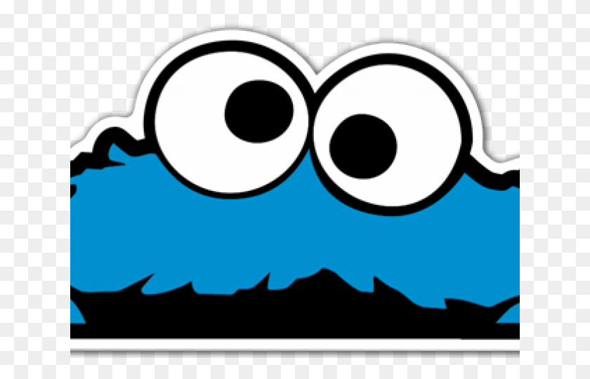 640x480 Cookie Monster Clipart Border - Cookie Monster Clipart