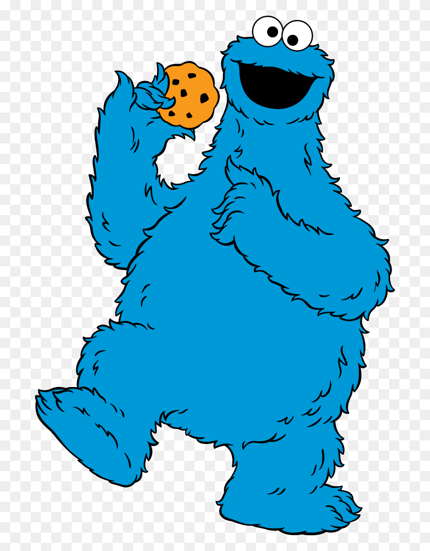 704x1016 Клипарт Cookie Monster Клипарт Cookie Monster - Бесплатный Клипарт Монстры