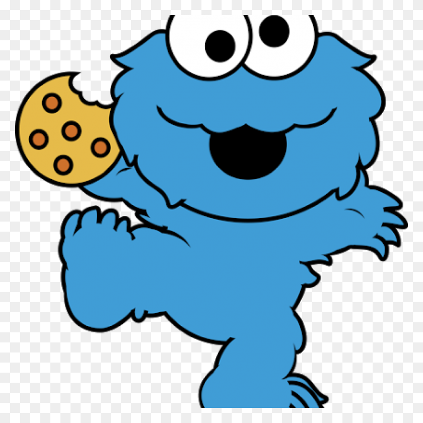 1024x1024 Cookie Monster Face Template Beach Clipart House Clipart Online - Cookie Clipart Free