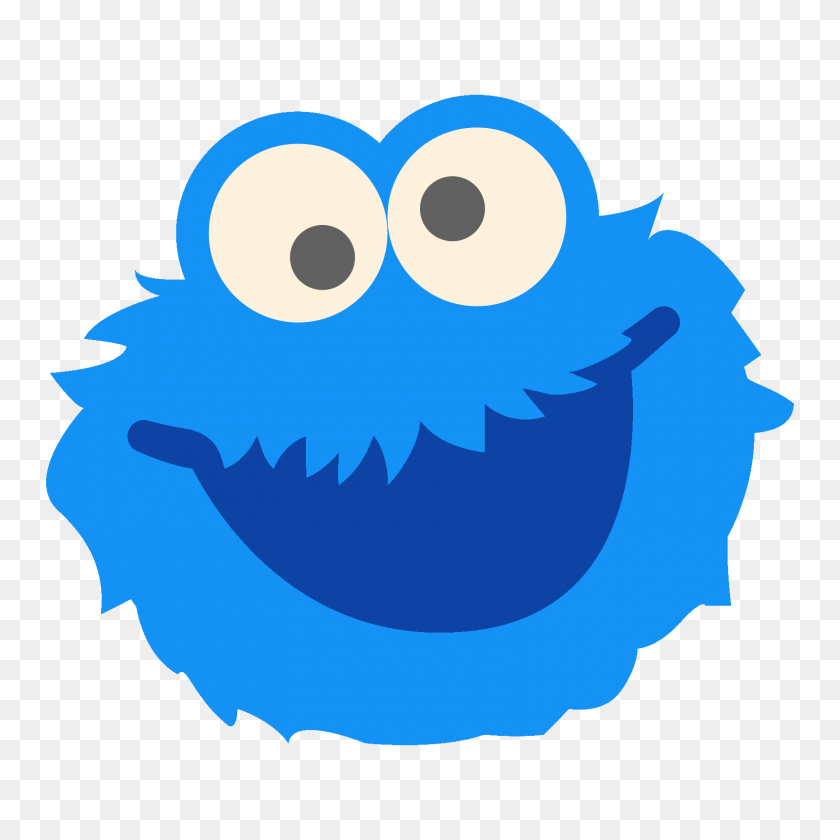 1600x1600 Значок Cookie Monster - Монстр Png
