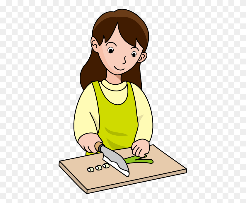 439x633 Cooking Cliparts Transparent - Kids Cooking Clipart