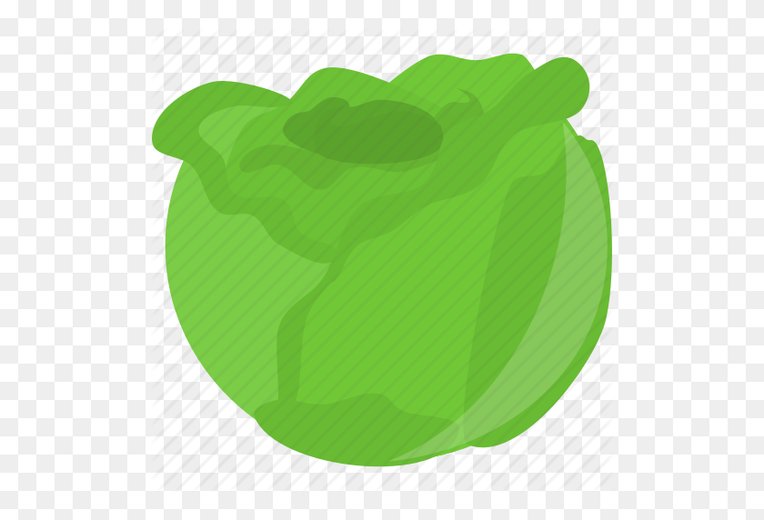 512x512 Cooking, Food, Green, Lettuce Icon - Lettuce PNG