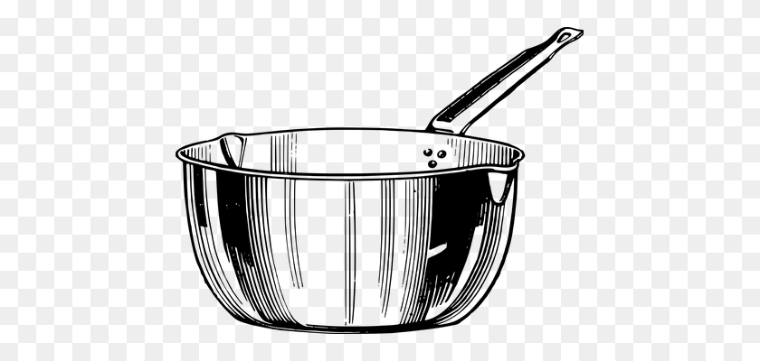451x340 Cooking Pan Clipart Large - Skillet Clipart