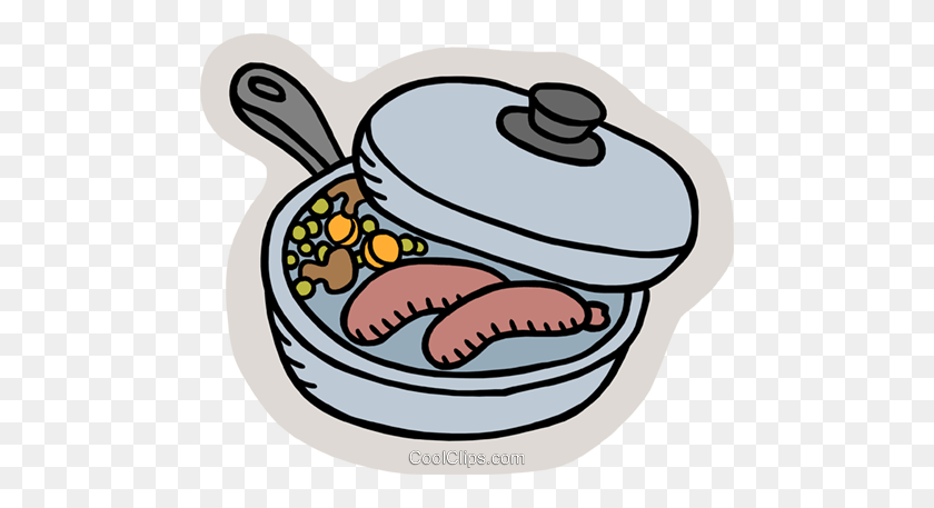 480x397 Cooking Royalty Free Vector Clip Art Illustration - Cooking Clipart