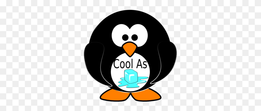 299x297 Cool As Ice Penquin Clip Art - Clipart Cool