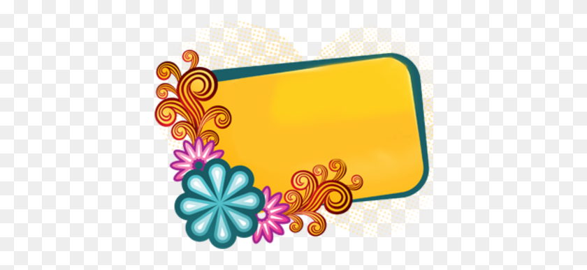 400x327 Cool Borders Clipart - Cool Designs PNG