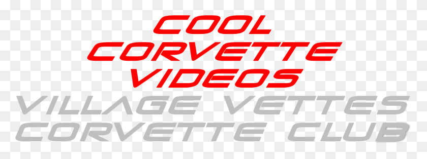 1409x460 Cool Corvette Videos - Corvette Logo PNG