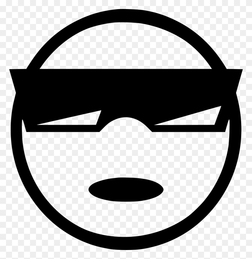 950x980 Cool Man Wow Emotion Smiley Png Icon Free Download - Прохладный Png