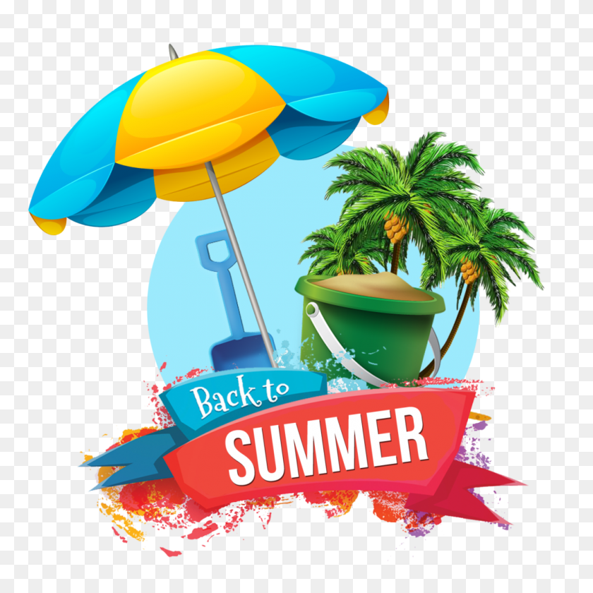 1024x1024 Cool Summer Png Backgrounds Vector, Clipart - Summer PNG