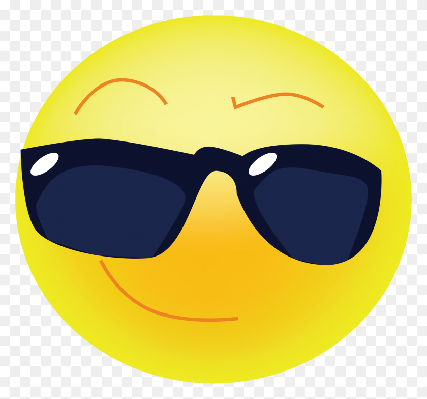 1786x1660 Классные Солнцезащитные Очки Emoji Картинки - Cool Emoji Clipart