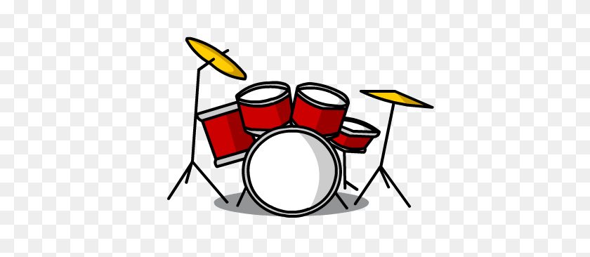436x306 Coolest Drum Cartoon Pictures Clipart Of Drum And Drumsticks K - Drum Set Clipart