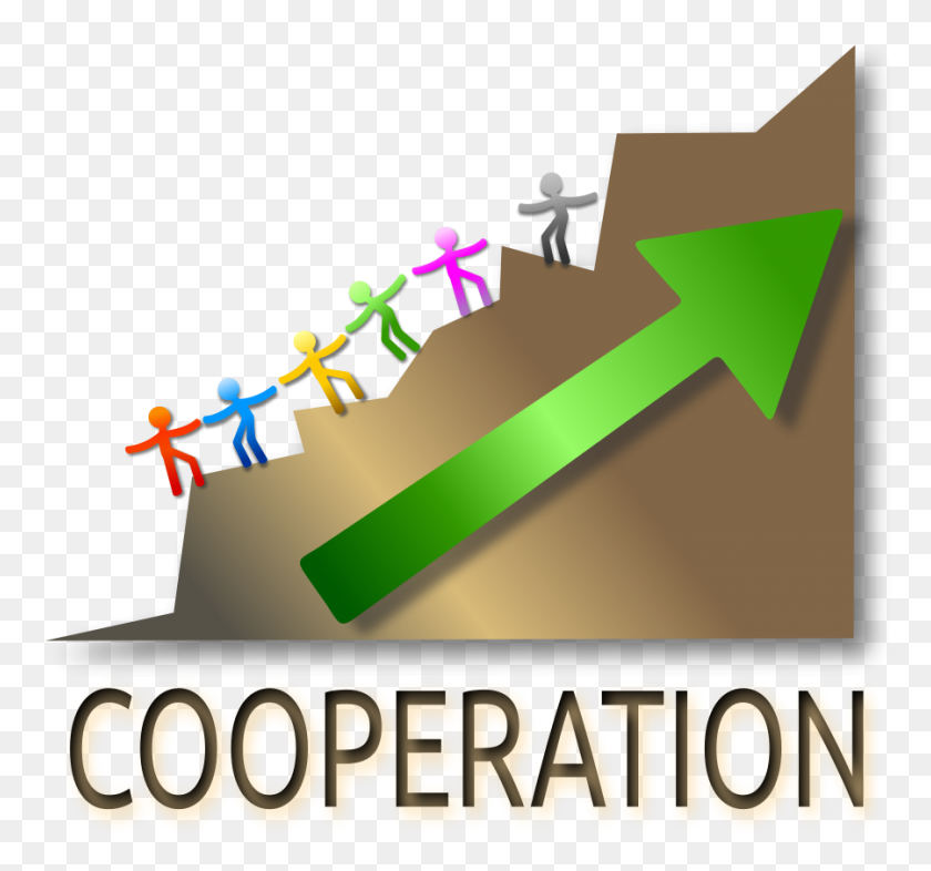 900x838 Cooperation Leads To Success Clipart, Vector Clip Art Online - Operation Clipart