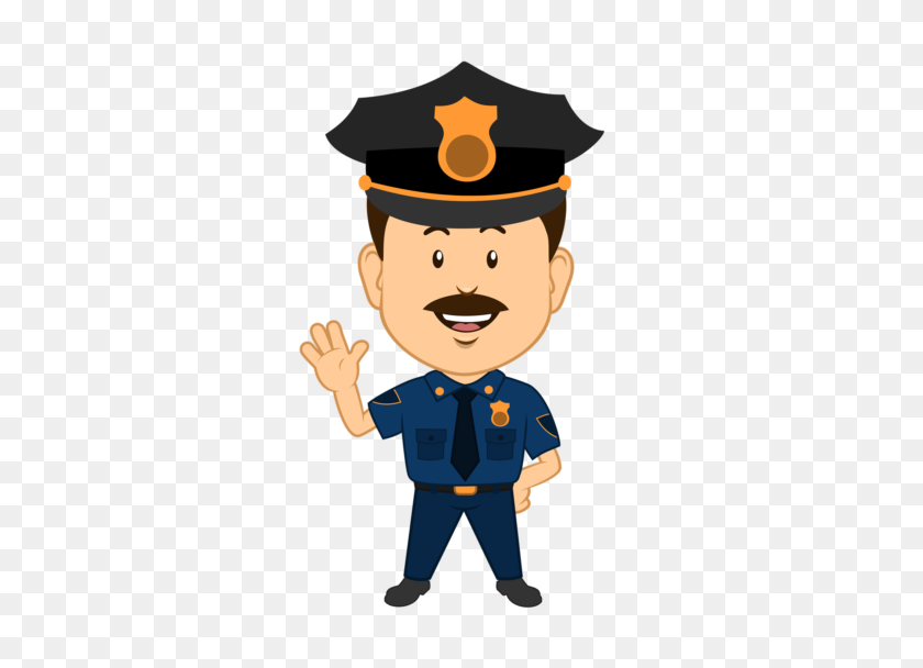 333x548 Cop Clipart Transparent - Police Officer Clipart Black And White