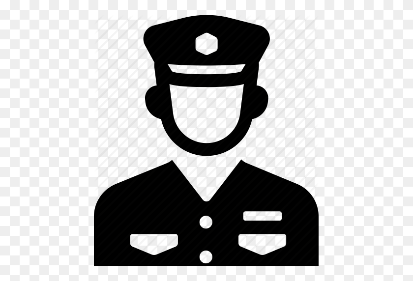 457x512 Cop, Crew, Guard, Hotel, Police, Security, Staff Icon - Security Clipart