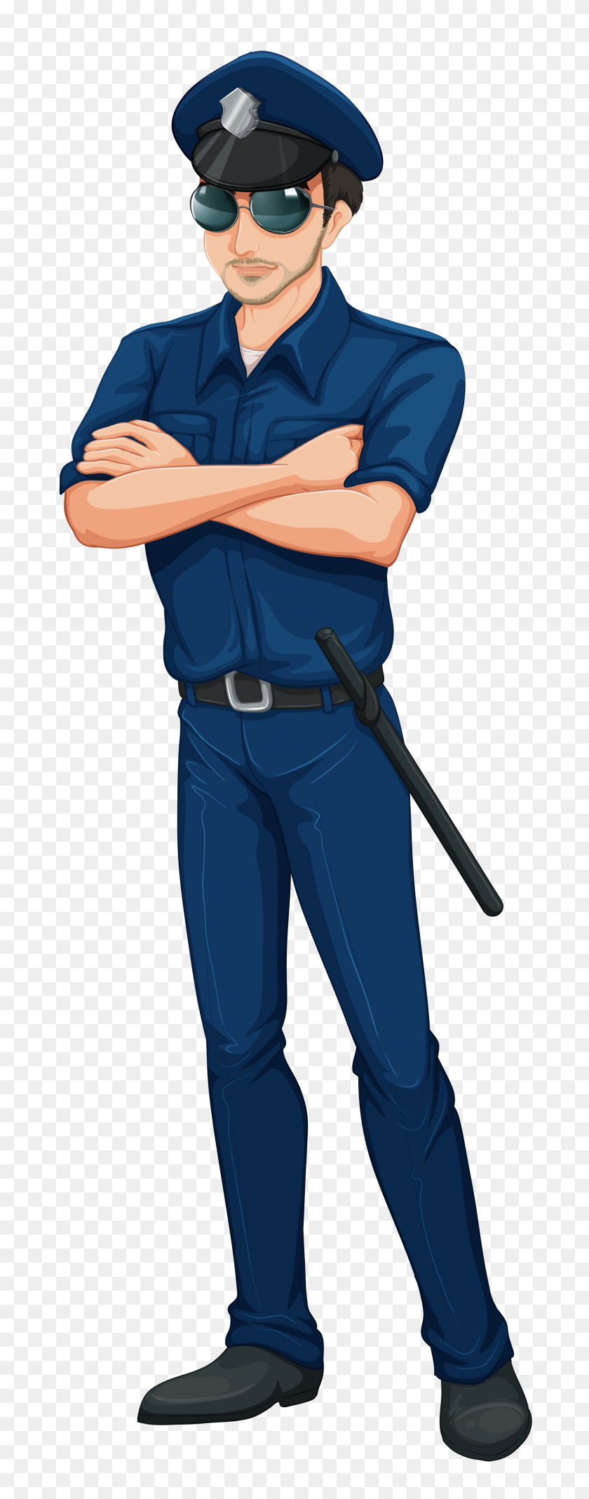 1899x5059 Cop Policeman Png Clip Art - Police Clipart