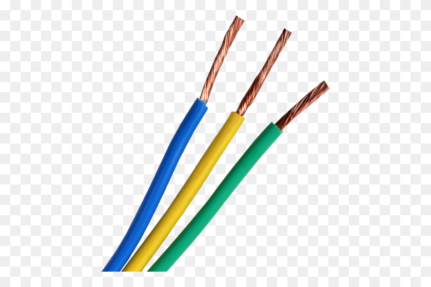 446x500 Cables De Cobre De Rajasthan Electric Industries Exportador En Bais - Alambre Png