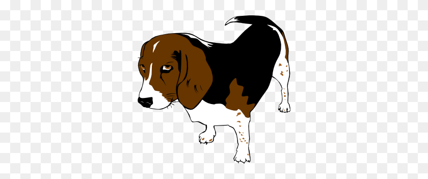 300x291 Cobre El Beagle Imágenes Prediseñadas De Fieltro De Artesanía - Perro De Imágenes Prediseñadas