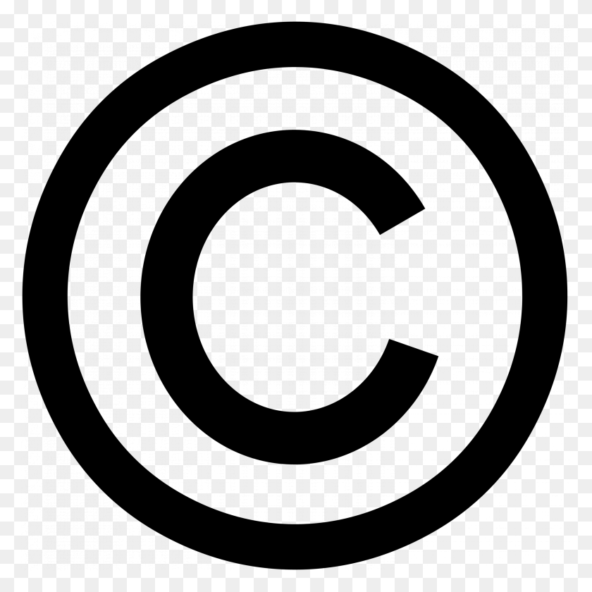 2832x2832 Servicios De Tecnología De La Información Y La Comunicación De Derechos De Autor - Copyright Png
