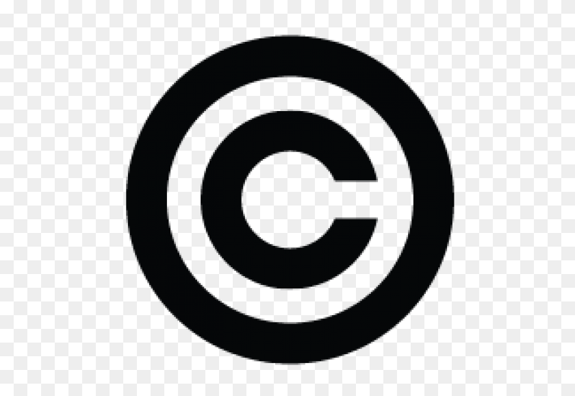 518x518 Copyright Or Trademark A Logos - Copyright Logo PNG