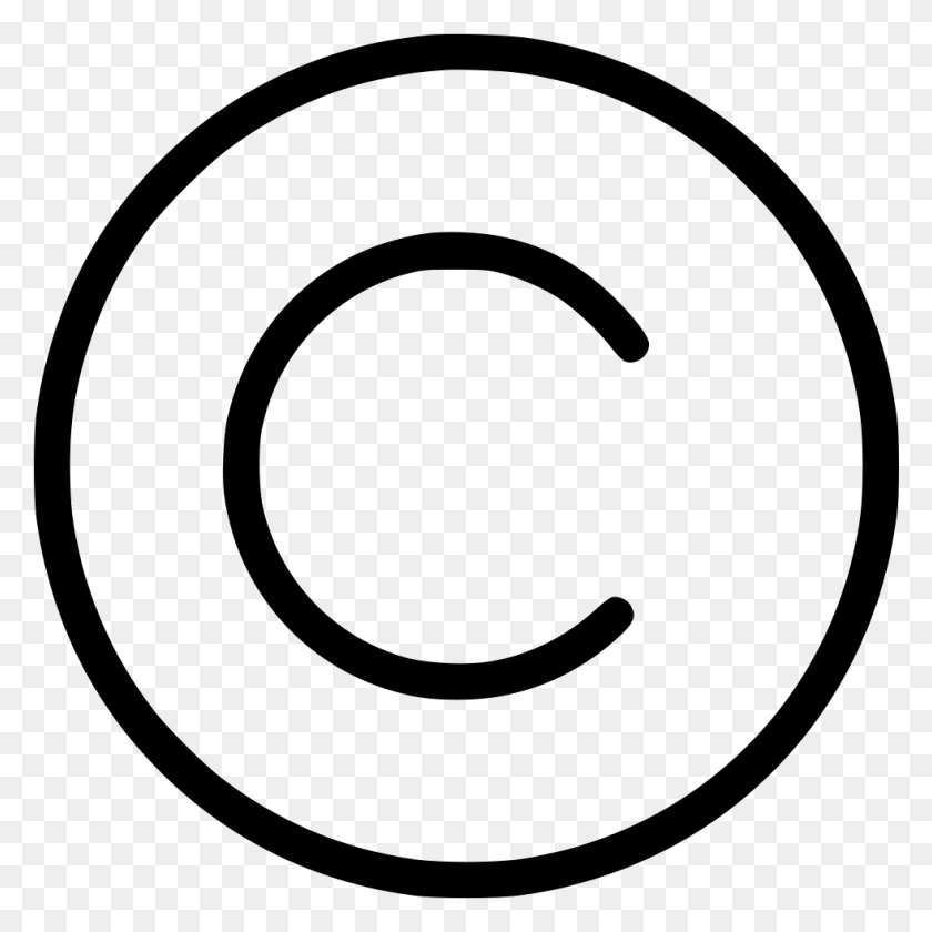 981x982 Авторские Права Png Icon Free Download - Клипарт Защищен Авторским Правом