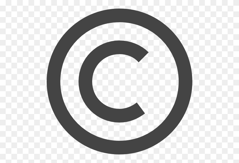 512x512 Símbolo De Copyright - Logotipo De Copyright Png