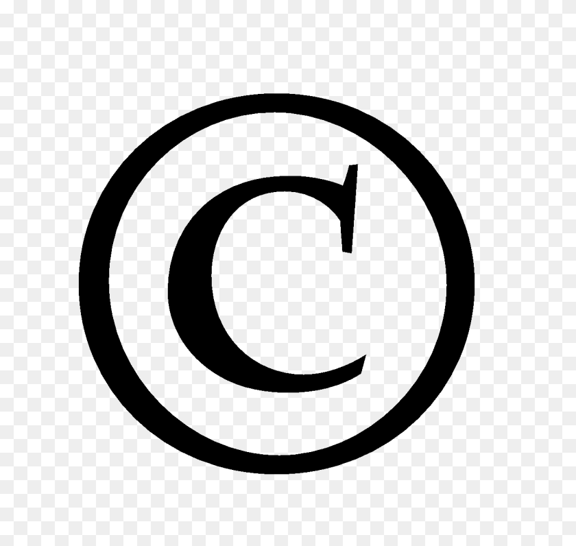 1231x1163 Copyright Symbol Clipart Hd - Copyright Logo PNG