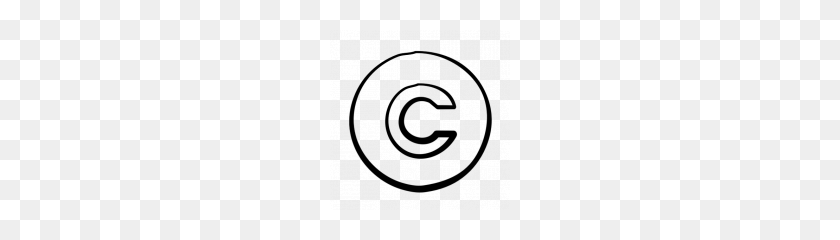 180x180 Copyright Symbol Png Clipart - Copyright Symbol PNG