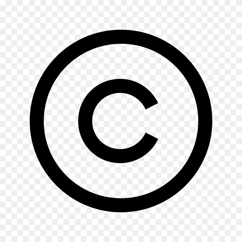 1600x1600 Copyright Symbol Png Transparent Images - Trademark Symbol PNG